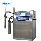 Willita Great Multi-head Machine Continuous Batch Expity Date Coding Industrial Ink Jet Printer Machine