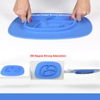 Wholesale custom logo food grade silicone divider children plate