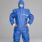 non woven disposable coveralls safety protective clothing suit