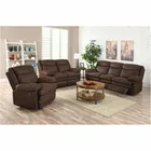 Furniture Color Leather Quality Sofas 2020 Luxury Furniture Chocolate Color Air Leather Material Recliner Sofa