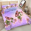 Luxury Soft Newest Design Comforter set 100% Polyester 3D Digital Printed Bed Sheet Set