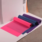 3pcs per set 2m length 100% natural latex resistance power stretch bands Pilates exercise