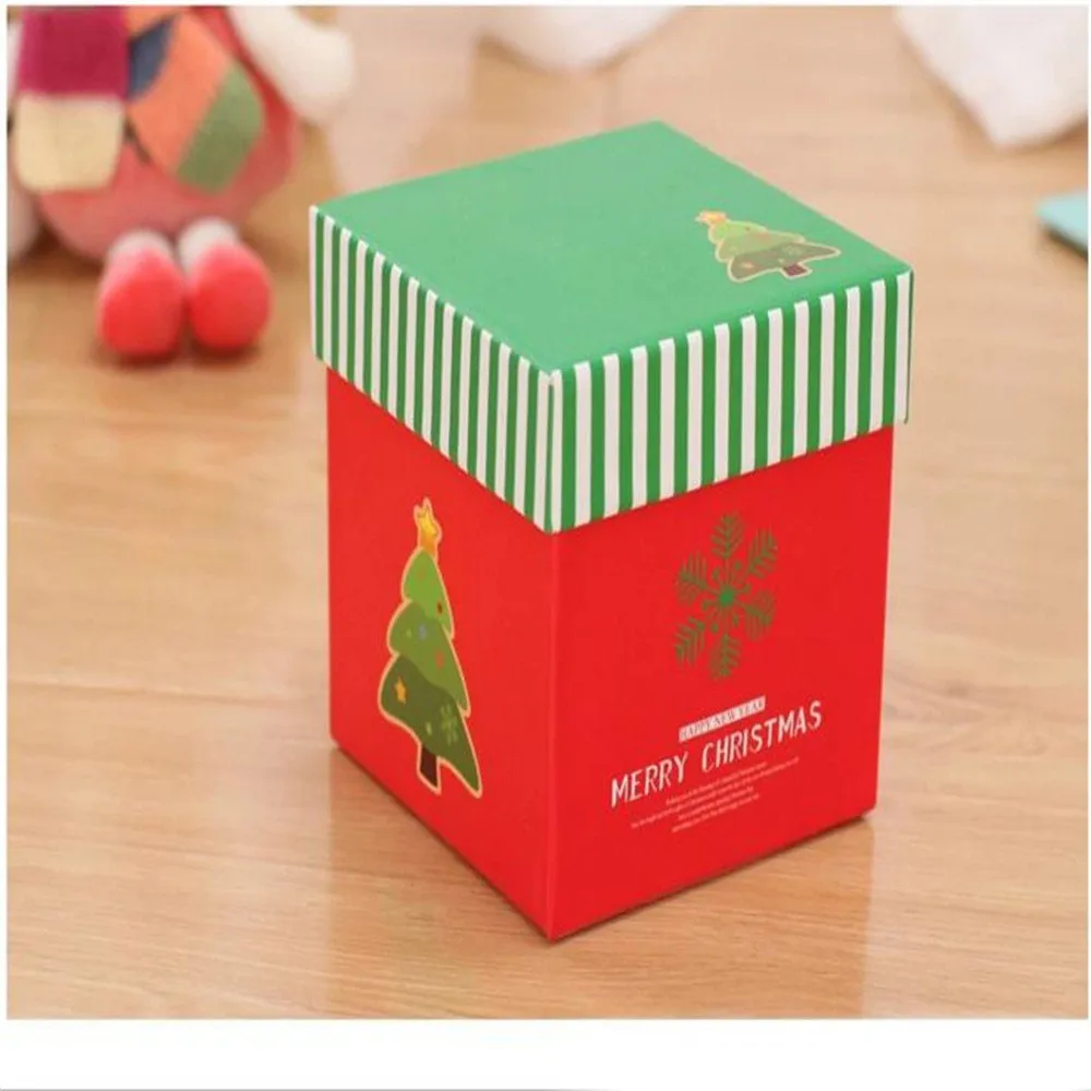 cardboard custom package christmas eve decorative gift boxes