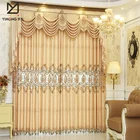 Customize window vertical drape weave latest and newest arrival design plain fabric curtain with beautiful fashion Roman track