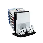 Multi-functional Controller Charging Stand Station with Cooling Fan for Xbox One Slim Console