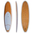 8' Classic Custom Soft Top Wax Paddle Sup Bamboo Surf Board