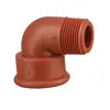 ERA Competitive price factory customized PPH high pressure pipe fittings 90 degree male thread elbow