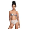 Factory wholesale OEM adjustable straps high waist bikini swimwear sling bikini