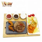 Hot Seller Kitchen Tools Black Stone Cooking Pot Steak Grill Lava Stone