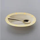 High quality large mixing wholesale oval korean party dessert serving fruit plastic salad disposable bowls