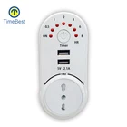 Cheap Excellent adapter with timer,250v to 110v plug adapter