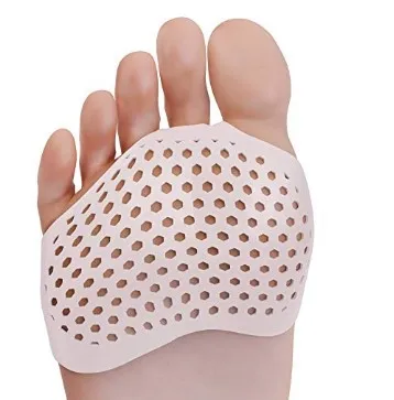breathable metatarsal silicone pads