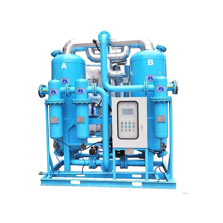 Factory Price SLAD-6MXF 6 m3/min CE&ISO certification 7% air purge 230V 50Hz Heated Regeneration Desiccant Compressed Air Dryer