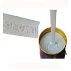 rtv 2 liquid silicone rubber compound for plaster moulds casting
