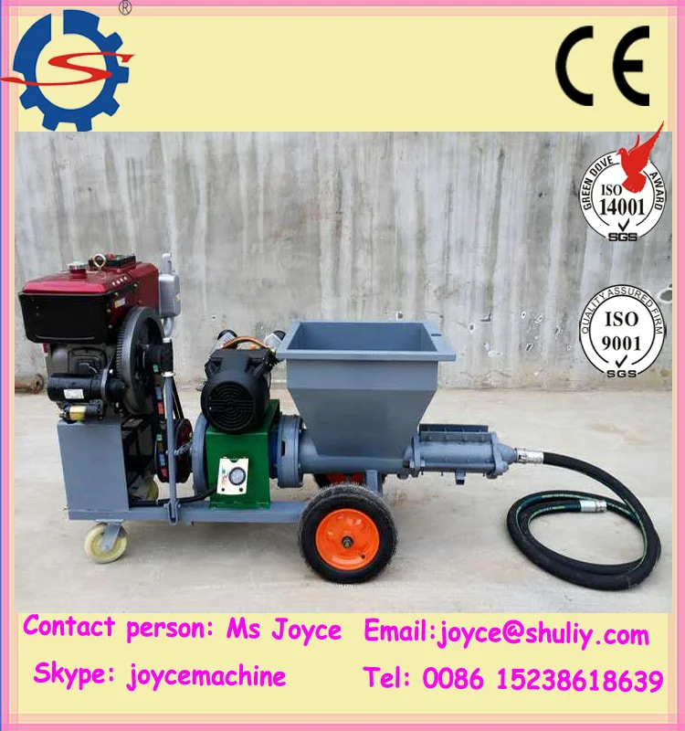 New Wall Plastering Machine/plaster Spray Gun/cement Plaster Spraying Machine Buy New Wall