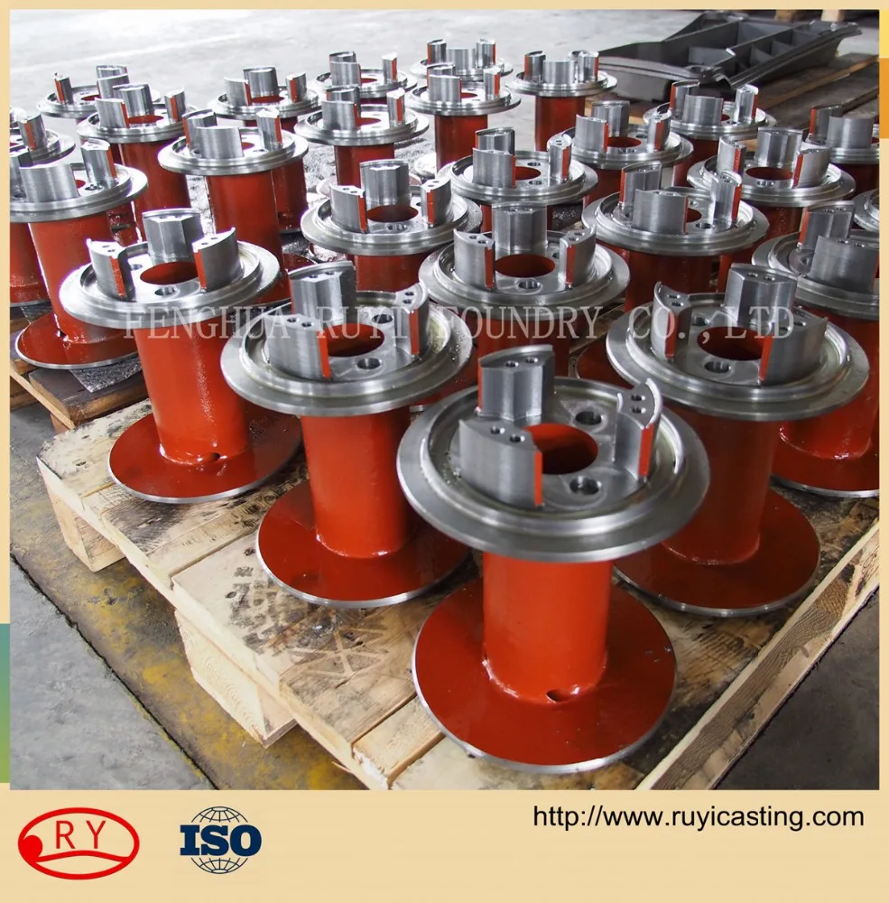 Painting Iron Cnc Machine Parts And
