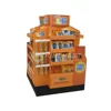 Supermarket Advertising Corrugated 1/4 Pallet Display POP Stand