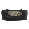 Yangyang Pet Supplies Fashionable Super Soft Home Goods Dog Warmer Best dog bed Leather dog beds Luxury Faux Fur Pet Bed