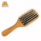 Wholseler wooden massage hair brush comb