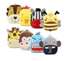 Zoo series cute kid animal backpack bags kindergarten children Unicorn plush school bag