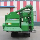 Cheap price fuel-efficient threshing clean harvester rice