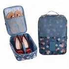 promotional gym sports dance zipper shoe bag / ladies shoes and matching bags