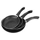Factory Fashion Design Multiple Size Aluminum Non-stick Round Fry Pan Sets