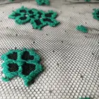 High quality new style jacquard lace 60/40 nylon/polyester flower leaf lace tulle fabric