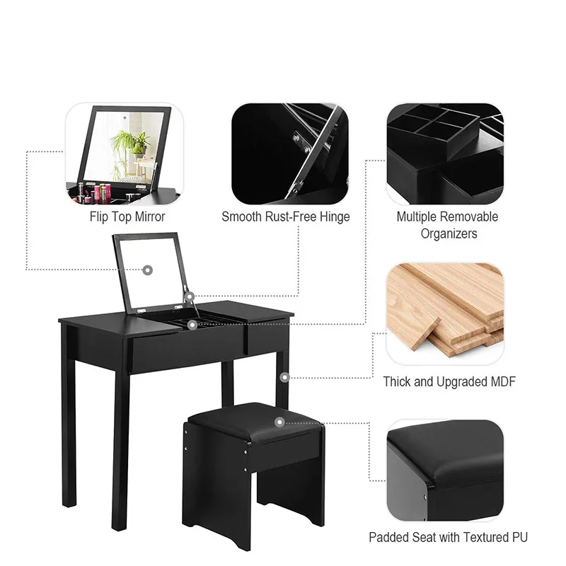 Makeup Table Dressing Table Particle Board Dressing Table Price