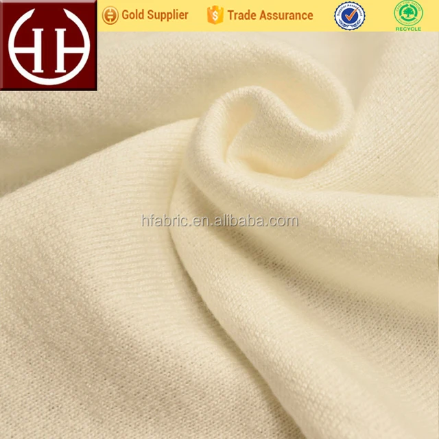 32s 280g knitted 100 cotton french terry fabric for sweater