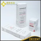 Colored cosmetics eye care water cardboard box custom printing