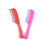 PS material transparent color magic easy combs magic eco friendly hotel comb