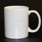 No Indian market 330ml white color coated sublimation mug