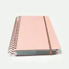 Custom A5 Printed Gold Wire Journal Note Book Printing With Logo