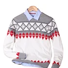 Custom Man Knitted Cashmere Sweater Cotton Sweater