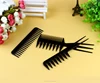 GuangDong factory unbreakable hotel bath comb long plastic curve hair comb personal care comb