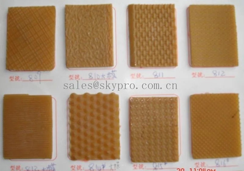 High Tensile Pure Natural Gum Rubber Sole Sheet with Elongation Characteristics for Durable Shoe Soles