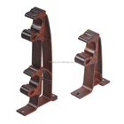 aluminum pole brackets,chinese plastic pole end cap,brackets for curtain tracks