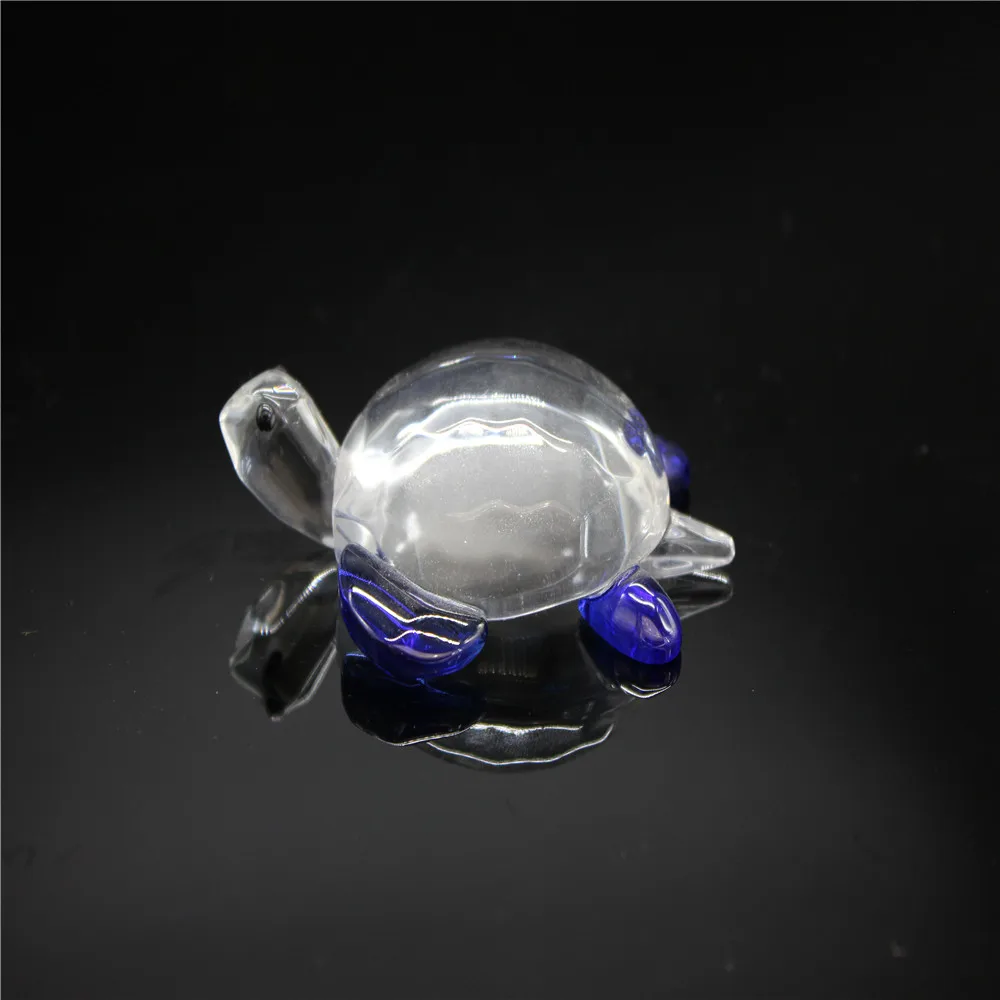 popular transparent crystal turtle model gift christmas gift