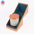 Custom Luxury Magnetic Cardboard Gift Box For Candle Packaging