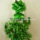 Iridescent 3D Poly Packing Curly Festival Flower Gift Ribbon Bow