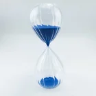 Custom glass hourglass elegant decorative glass hourglass study furnishings