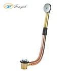 Western Design Clawfoot Trip Lever Bathtub Pop Up Waste Drain Assembly