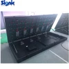 outdoor light weight cabinet P6mm advertising video front open service cabinet led display