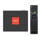 New Arrival ! Factory OEM dvb s2 T2/C android tv box Magicsee C400 Plus DVB-T2 S2 Amlogic S912 hybrid ott tv box support