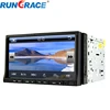 Dashboard universal support dual zone touch screen swc tpms car dvd player