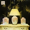 China refined handmade make ceramic table lamp topdesign