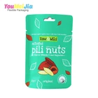 vacuum plastic bag for cashew nuts packaging with zipper