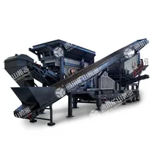 price for small used mobile stone crusher / rock mobile crushing plant price