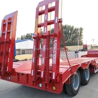 4 Axles Gooseneck And 80 Ton